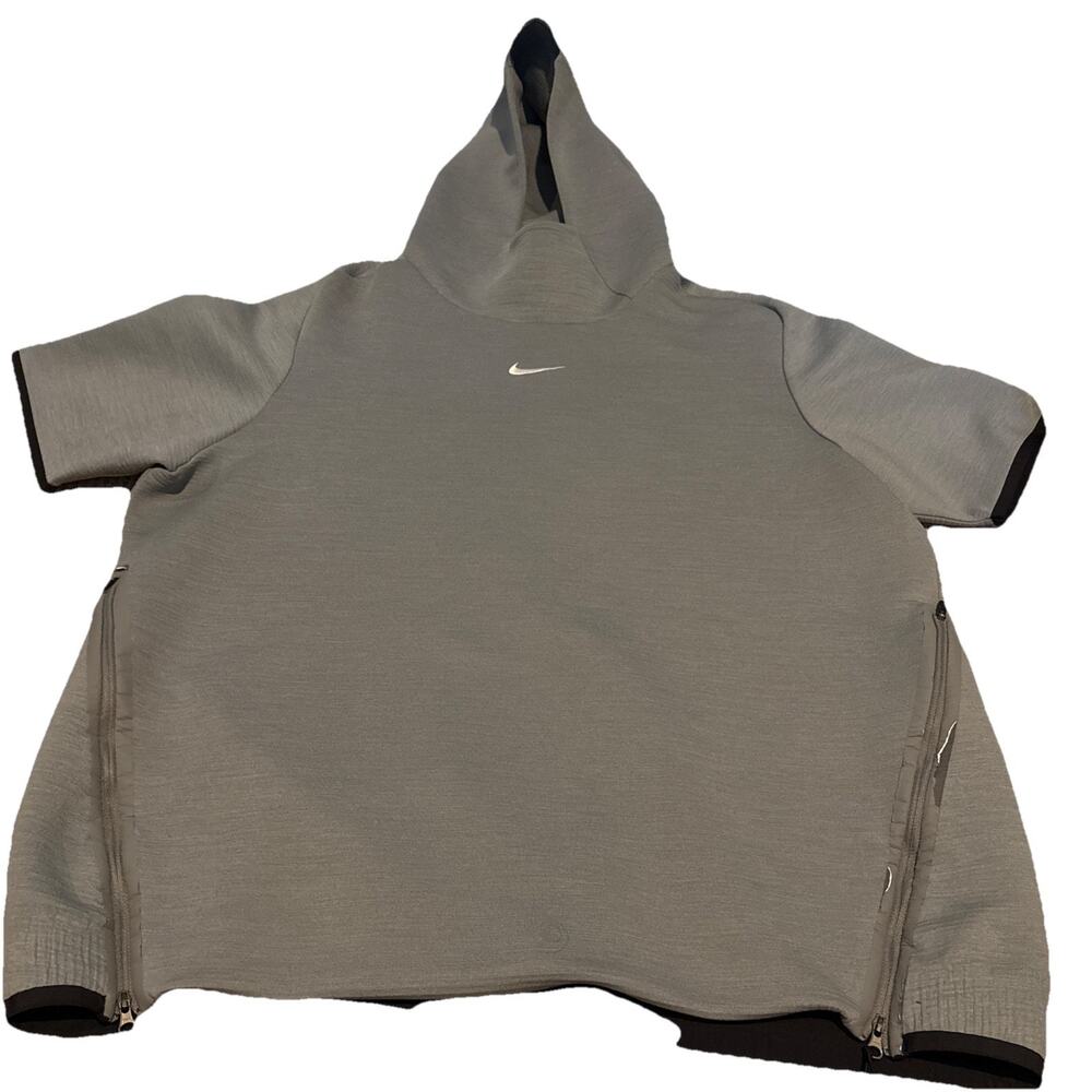 Vtg Nike Therma Hoodie Men' Sz XL Dri Fit Wear Gray Football AO5855-063